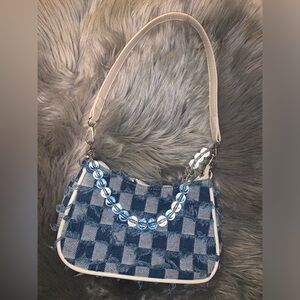 Blue purse